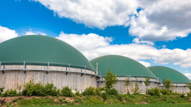 Anaerobic digestion plant