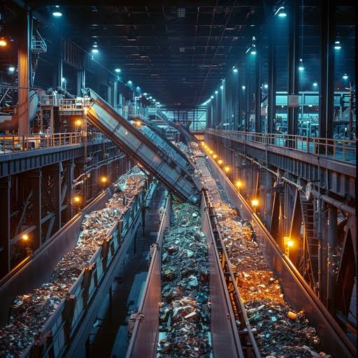 Industrial waste processor